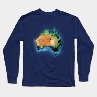 Australia Ink Long Sleeve T-Shirt